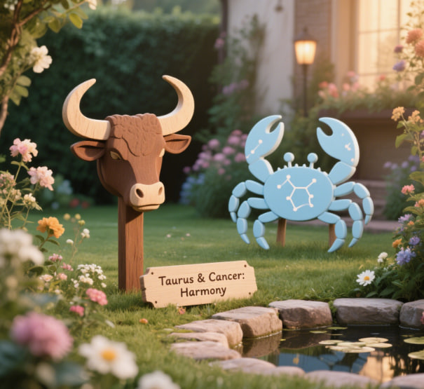 Are Taurus and Cancer suitable for marriage? Read it and you'll understand!